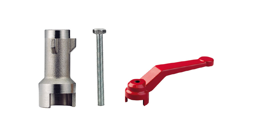 Extension handle retrofit KIT:

 	For range DREAM-FANS-COMPACT-HEAVY
 	Suitable for valves with female threaded stem
